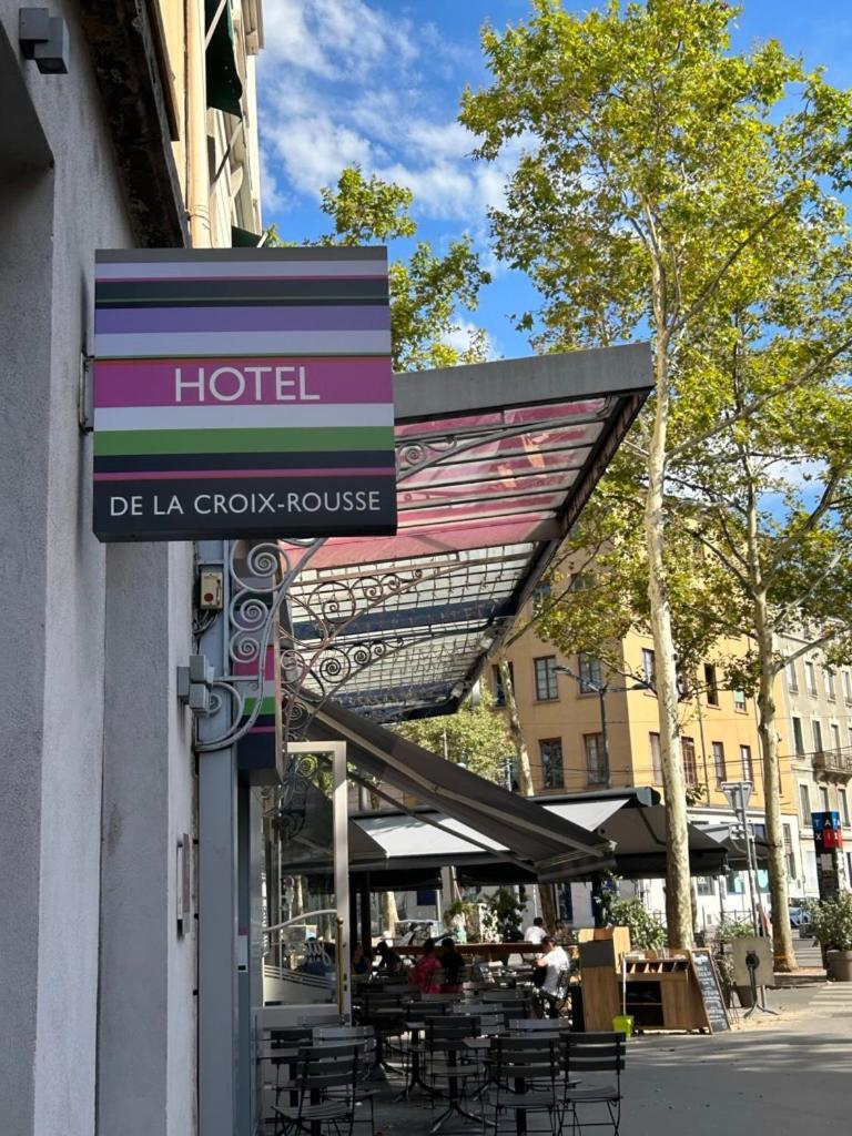 Hotel De La Croix-Rousse Lyon Exterior foto